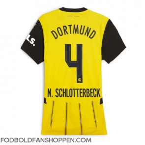 Borussia Dortmund Nico Schlotterbeck #4 Hjemmebanetrøje Dame 2024-25 Kortærmet